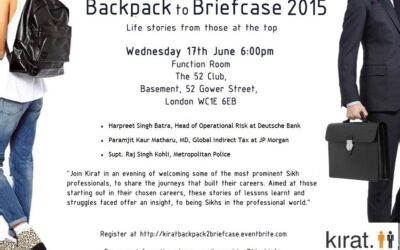 Backpack 2 Briefcase 2015: Stories of Success